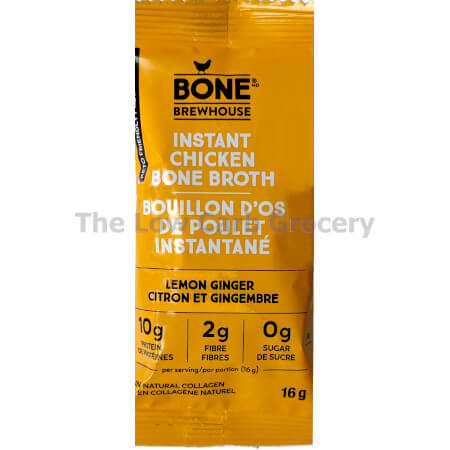 Instant Bone Broth Lemon Ginger